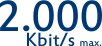 2000 kb/s