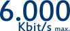 6000 kb/s